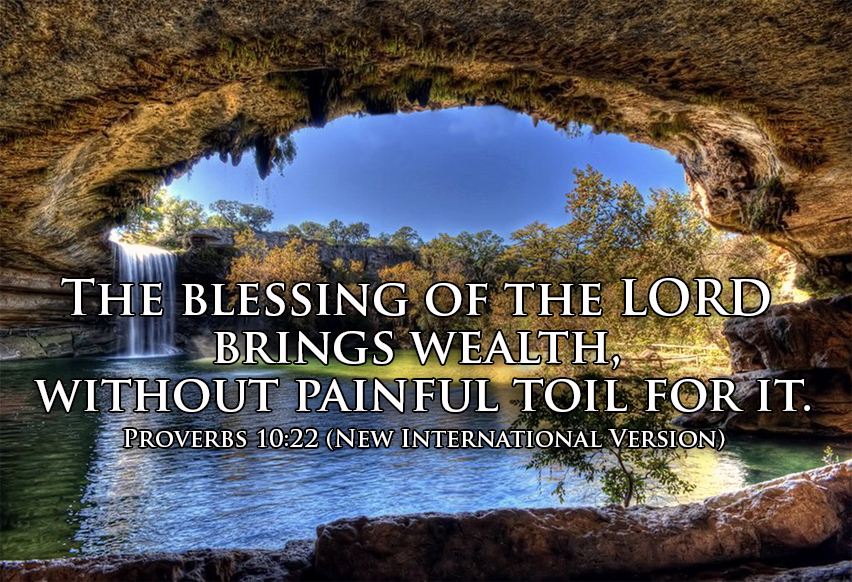 Proverbs 10:22 - The Fellowship Site